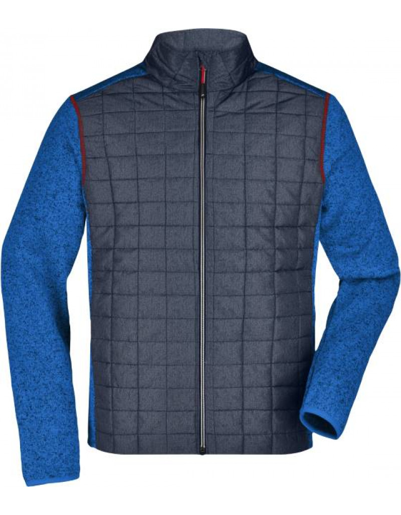 Jachetă hibridă tricotată fara gluga pentru bărbați